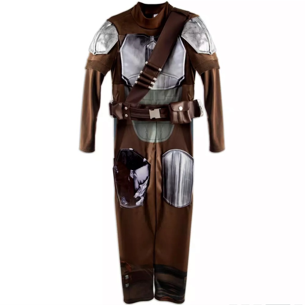 EUC Kids mandalorian costume only bodysuit star wars